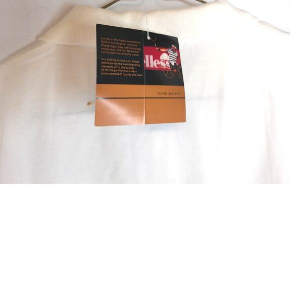Vintage Ellesse Mens Casella Polo Shirt Size XL READ - Picture 10 of 12